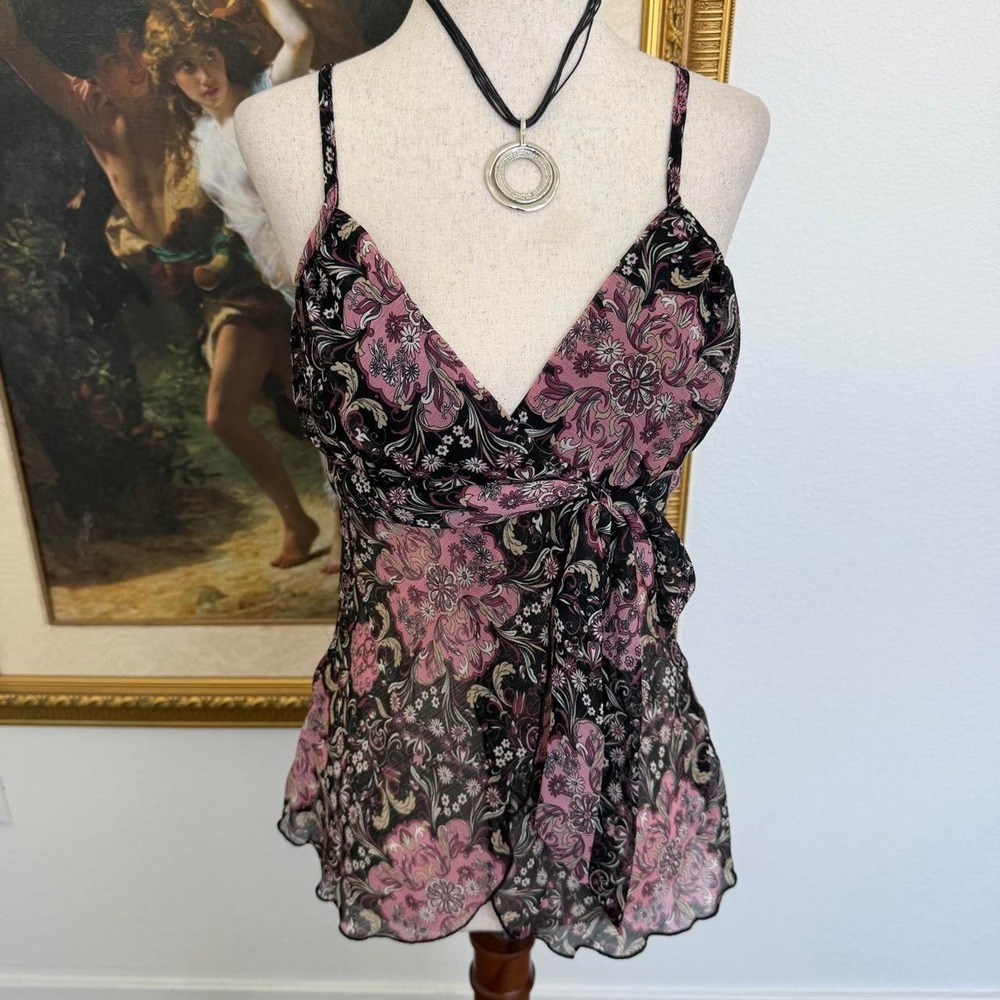 A. Byer Y2K Fairycore Sheer Cami